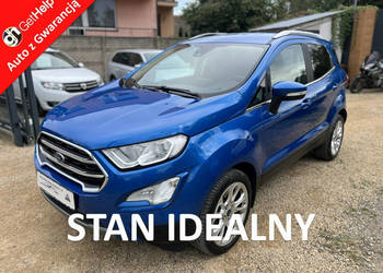 Ford EcoSport 1.0 Grzane Skóry Kamera Czujniki Alu KS Serw Stan IDealny BE…