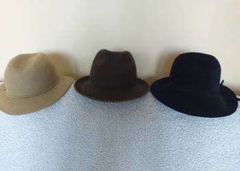 Kapelusz filc wełniany