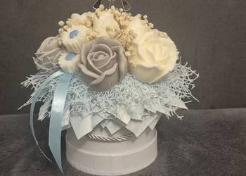 Kwiaty z Wosku Sojowego