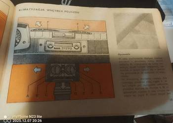 Polski Fiat 126p instrukcja obsługi 1976rok
