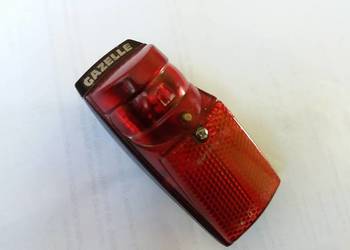 GAZELLE lampy Rowerowa Przednia Tylna RETRO