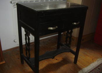 KONSOLA DREWNIANA Z SZUFLADAMI