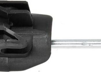 Izolator z gwoździem, czarny AKO 44368