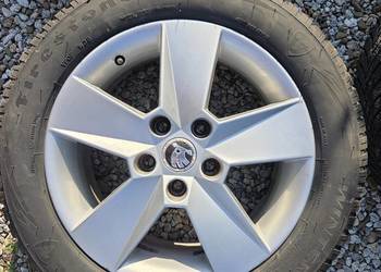 koła zimowe 16" Skoda Octavia III - super stan