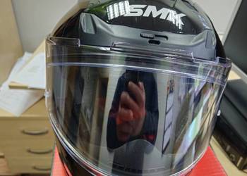 Kask motocyklowy integralny SMK Typhoon czarny rozmiar XL