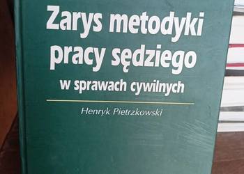Zarys metodyki pracy sędziego w sprawach cywilnych książki wysyłka gratis