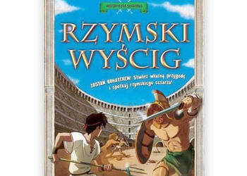 nowa książka Rzymski wyścig Historyczne śledztwo, łamigłówki dla dzieci