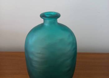 Wazon artystyczny turkusowy