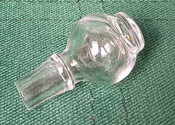 Szklany korek  do karafki prl