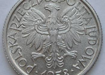 Polska 2 złote 1958 - kłosy i jagódki