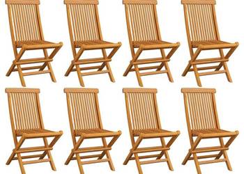 vidaXL Składane krzesła ogrodowe, 8 szt(SKU:3072916)