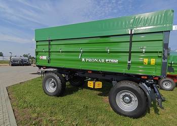 PRZYCZEPA rolnicza Pronar PT612 12t - nowa finansowanie 0% 2026 paletowa