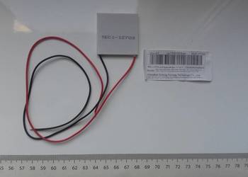 Moduł TEC termoelektryczny Peltier 40x40mm, chłodnica wodna, układ chłodzen