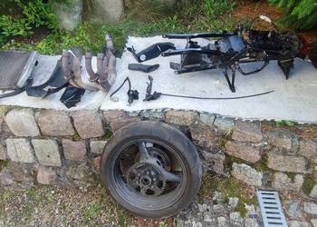 Kawasaki ZXR 400 - koło subframe chłodnica części