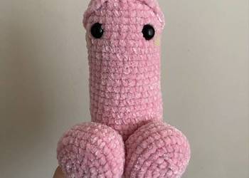 Szydełkowy penis - zabawny prezent na osiemnastkę, wieczór panieński