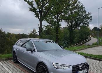 Audi A4 B9 Avant Quattro 2018r., mega wyposarzenie, bez wkładu własneg