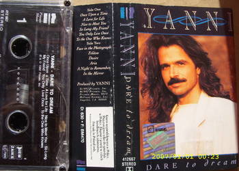 + Elektroniczna ;YANNI--DARE TO DREAM  , Kaseta