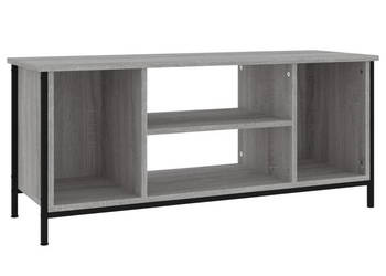 Szafka pod telewizor szary dąb sonoma 102x35x45 cm WM-826288