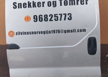 Drzwi prawe poczne suwane renault trafic vivaro primastar 0…