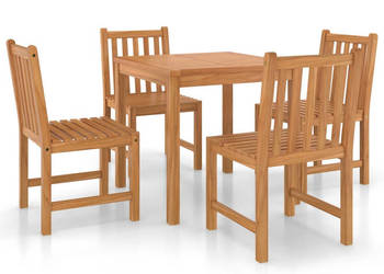 5-cz. zestaw mebli ogrodowych lite drewno tekowe WM-3059922