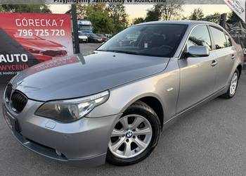 BMW E60 * 2.2 Benzyna * Automat * Alusy * Szyberdach * Podgrz. Fotele