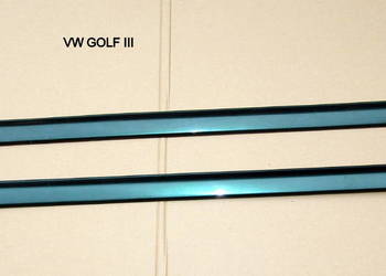 LISTWA DRZWI LEWA, PRAWA VW GOLF III, 3-DRZWIOWY, 1H3853515, 1H3853516