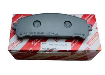 TOYOTA Camry Rav4 Bz4x Oryginal klocki hamulcowe przod 04465-33490 OE