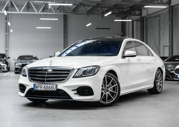 Mercedes S 400 Dociągi. Head Up. Burmester. Wentylowane fotele i kanapa ty…