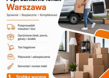 PAKUNO – przeprowadzki i opróżnianie Warszawa i okolice