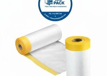 Folia ochronna z taśmą malarską 2000mm x 20m RAF PACK