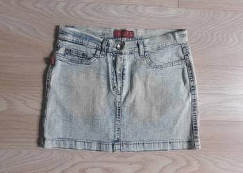 Śliczna jeansowa spódnica mini