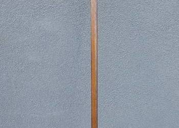 714 Wahadło zegara podłogowego stojącego art deco chrom 96cm soczewka 18cm