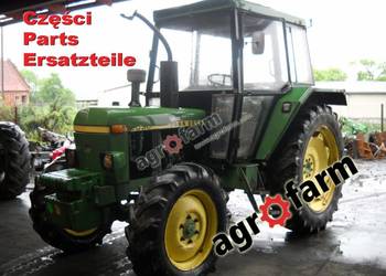 John Deere 2130 części, skrzynia biegów, silnik