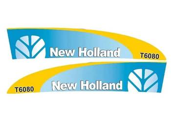Naklejki oklejenie naklejka - NEW HOLLAND T6080 Zamiennik