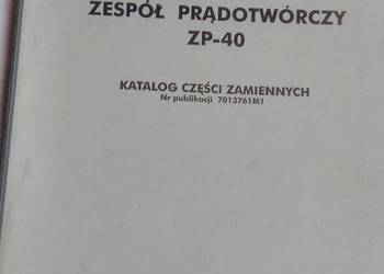 Katalog części Ursus zespól prądotwórczy ZP-40
