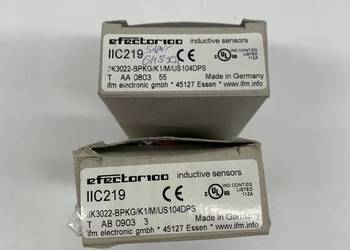 IFM IIC219 Czujnik indukcyjny