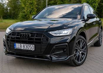 Audi Q5 40 TDI Quattro Advanced | Salon PL | ASO | Czarny All Black | GW27