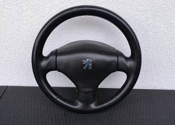 Peugeot 206 kierownica skóra poduszka airbag