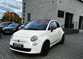 Fiat 500 1.4 Automat 100KM Klima Czerwone wnętrze + dach Alu 15 I (2007-)