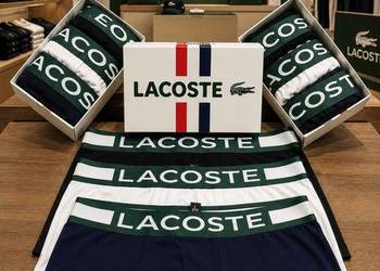 Bokserki męskie Lacoste, 3-pack rozmiar XL