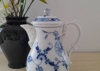 Porcelanowy dzbanek Meissen -wzór cebulowy