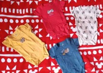 Nowy zestaw 4-pak bodów Disney baby unisex