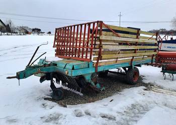 Przyczepa samozbierająca steyr hamster plus 20