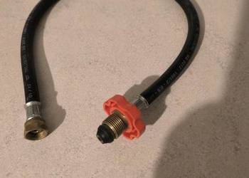 wąż do podłączenia i napełniania Angielskich butli gazowych butan propan
