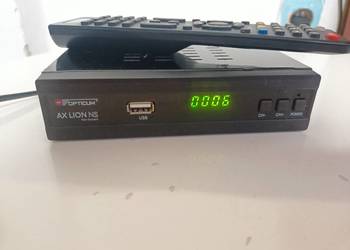 tuner cyfrowej telewizji naziemnej i kablowej Opticum AX LION NS DVB-T2/C