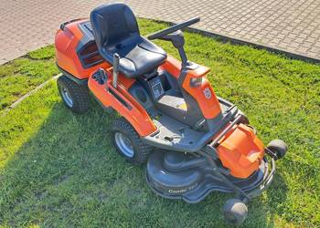 Kosiarka traktorek ogrodowy do trawy Husqvarna Rider R215TX R214TC v2 hydro