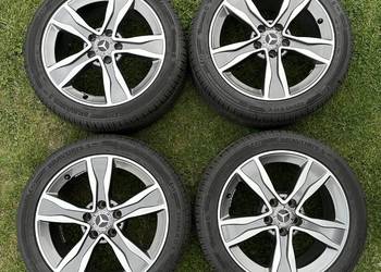 Felgi Mercedes 17” + opony Barum 225/45 R17 – stan jak nowe!