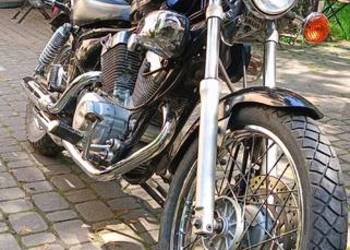 Virago 125 cm rok 1997 oparcie kask blokada piornik