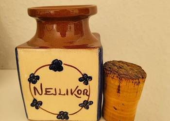 Stary ceramiczny pojemniki na goździki - Gefle Porslinsfabrik , Szwecja