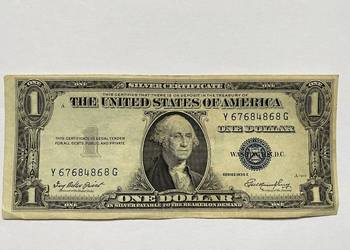 1 Dollar Silver Certificate – seria 1935E.